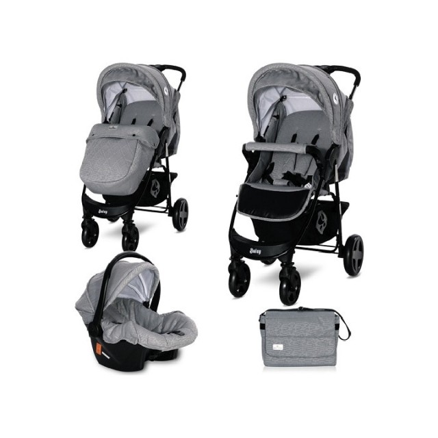 LORELLI KOLICA ZA BEBE DAISY BASIC SET COOL GREY - Online Apoteka LORELLI KOLICA ZA BEBE DAISY BASIC SET COOL GREY